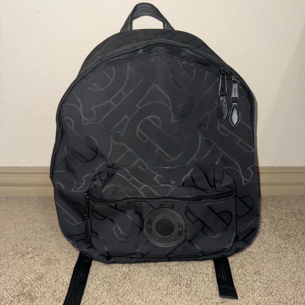 Burberry Monogram Jacquard Backpack